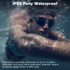 AUOSHI IP68 Waterproof Open Ear Bone Conduction Headphones, Wireless Bluetooth 5.3 Headset with Built-in 32GB Music Player, Underwater Sports Headphones for Swimming,Running,Cycling Workout Gym,Black - Image 5