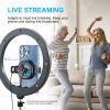 AUOSHI Magnetic Cell Phone Cooler for Game and Live Streaming, Phone Cooling Fan with LED Temperature Display Portable Radiator for All Phones/Laptops Semiconductor Cooler,Black - Image 6
