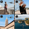AUOSHI 4K GPS Drone with 3-axis gimbal, 6K camera drone with obstacle avoidance, 4K/30fps video, 3 batteries, 90 minutes flight time, 9000 feet FPV transmission professional drone, auto return - Image 6