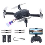 AUOSHI Upgraded Mini Drone with 1080P WiFi Camera for Kids & Beginners – 30 Mins Flight Time, Optical Flow, One-Key Takeoff, 360° Flip, FPV Video , Dual App/Remote Control, Pocket RC Quadcopter Toy